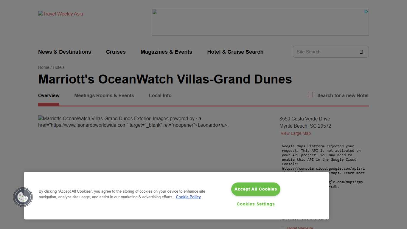Marriott's OceanWatch Villas-Grand Dunes- Myrtle Beach, SC Hotels- GDS Reservation Codes: Travel Weekly Asia
